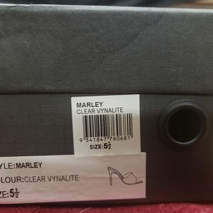 marley clear vynalite heels
